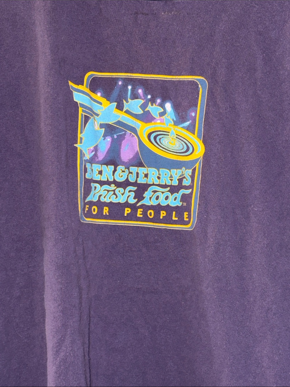 Old Ben & Jerry Phish Food Shirt from when the Ice Cream Out XL
